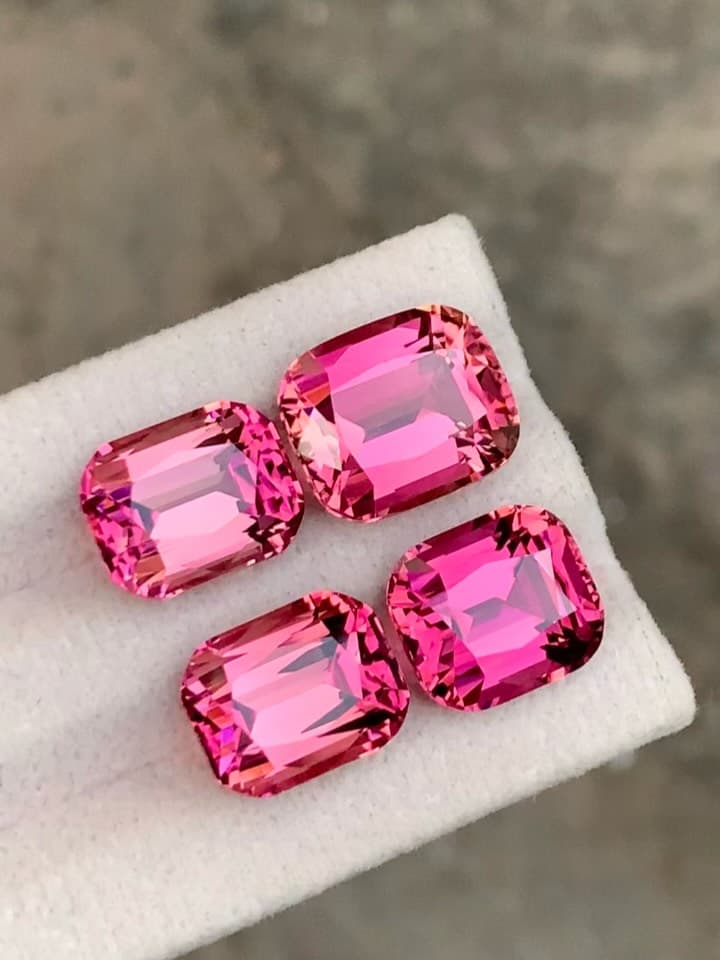 pink tourmaline 30.25 ct