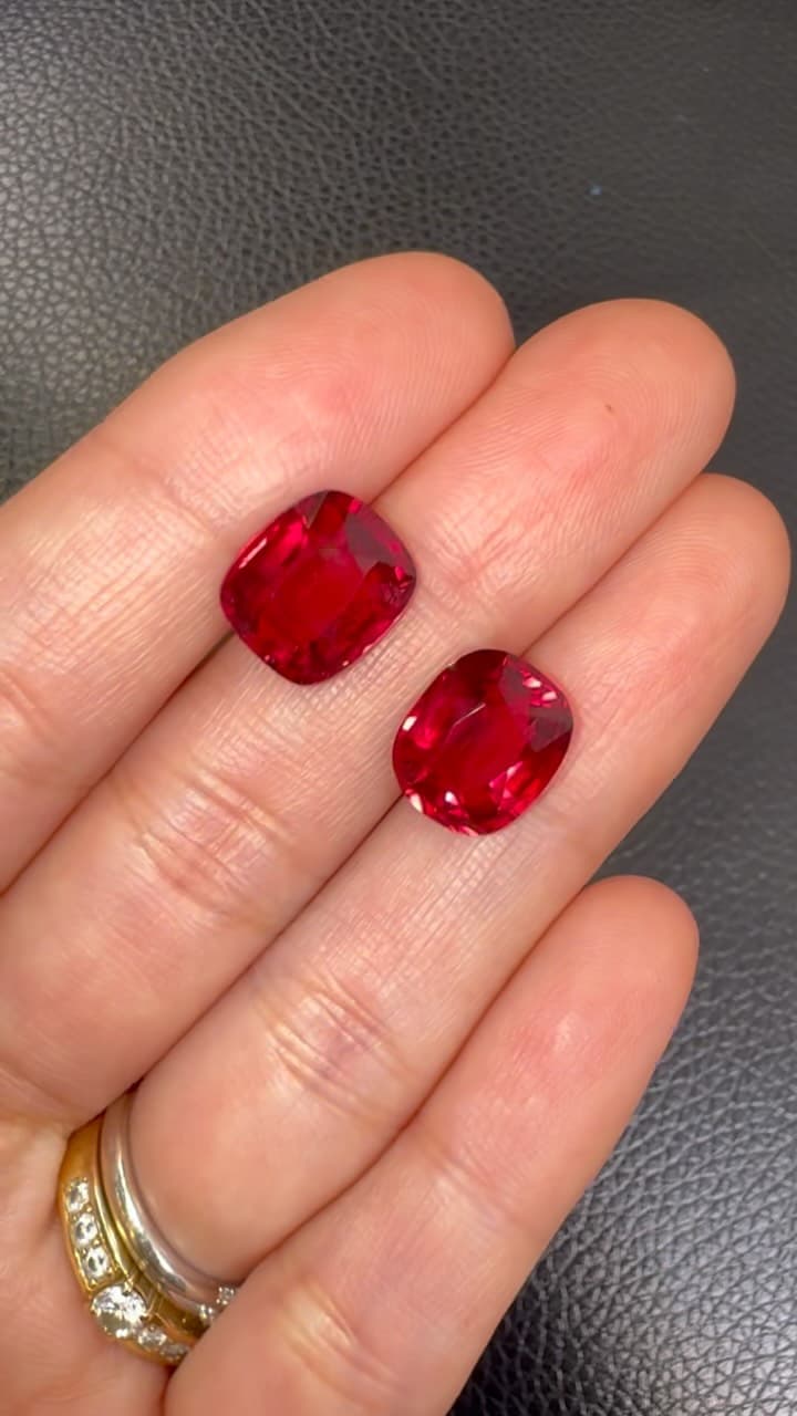 red spinel 5.00 ct