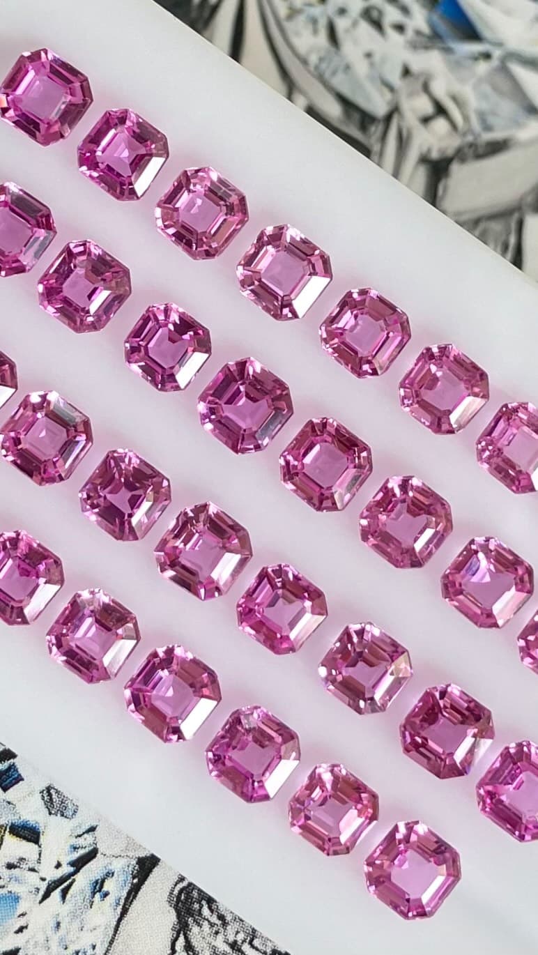 pink sapphire 0.00 ct