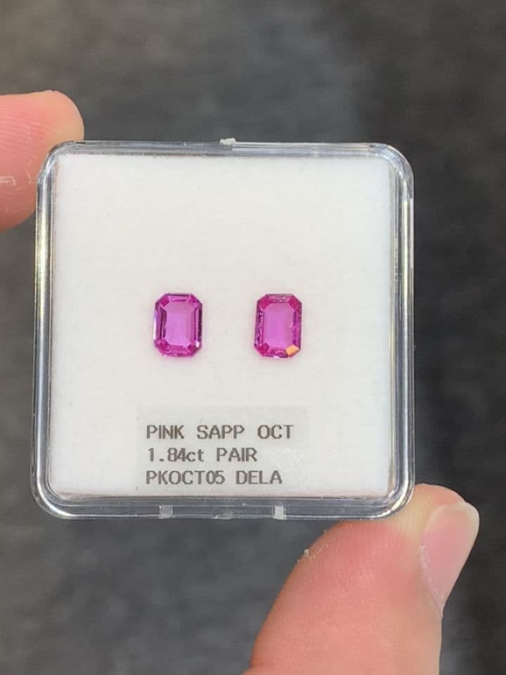 pink sapphire 1.84 ct