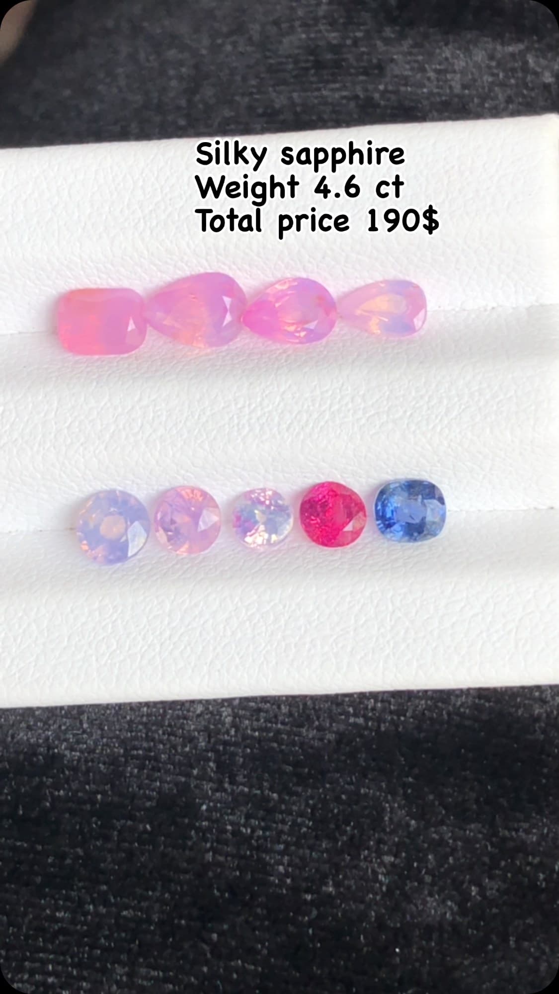 Silky Sapphire 4.60 ct