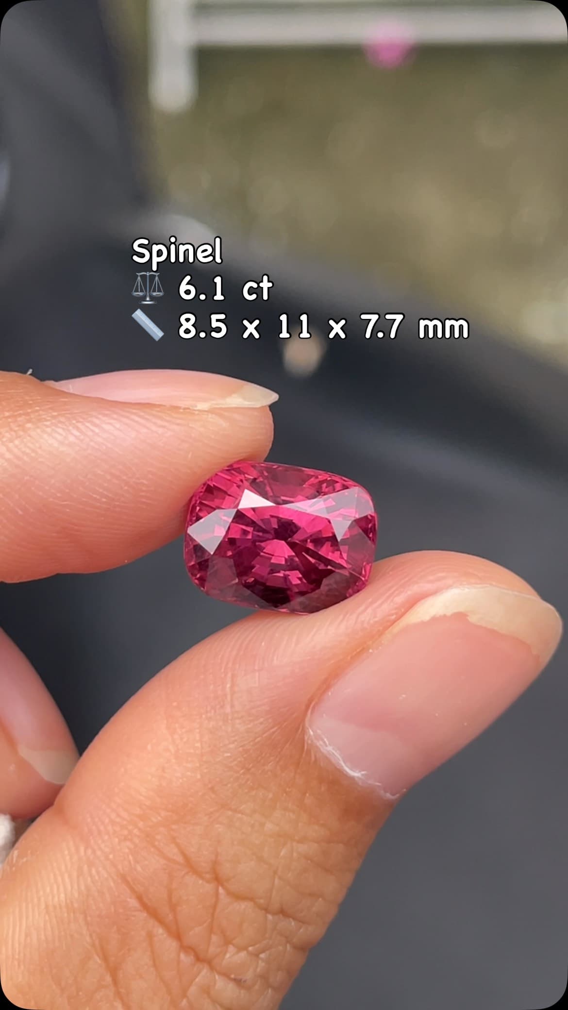 Spinel 6.10 ct