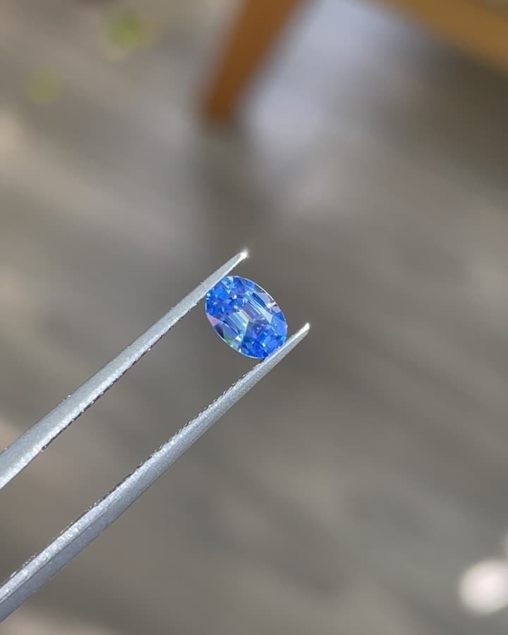Cornflower Blue 0.63 ct