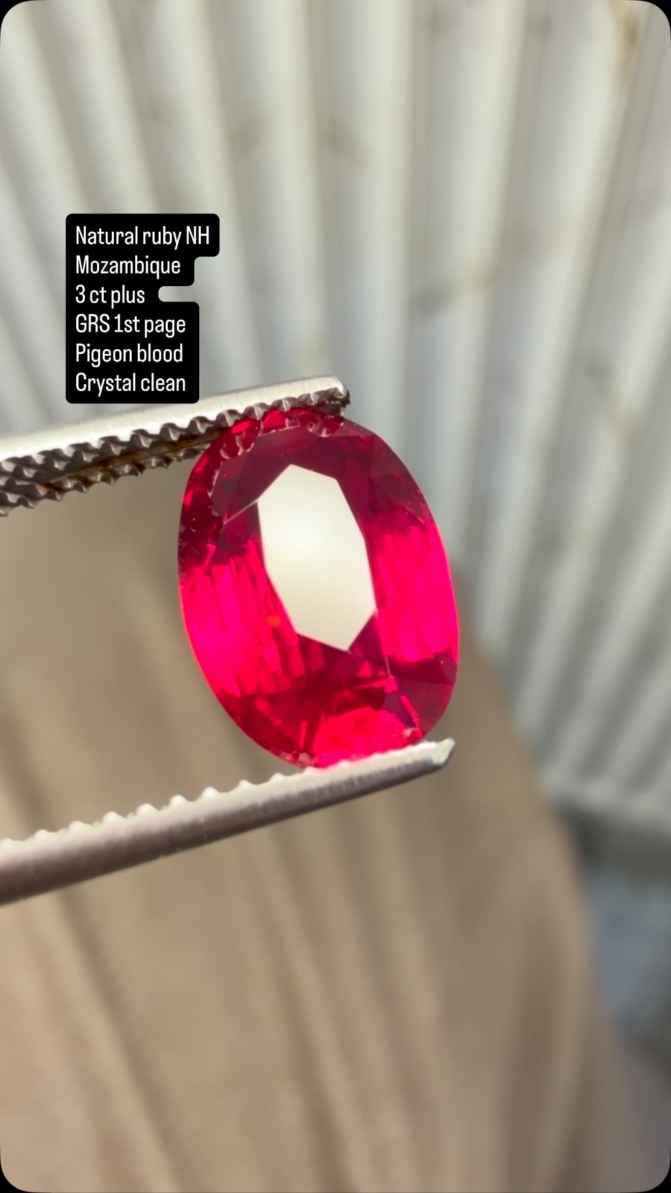 Ruby 3.00 ct