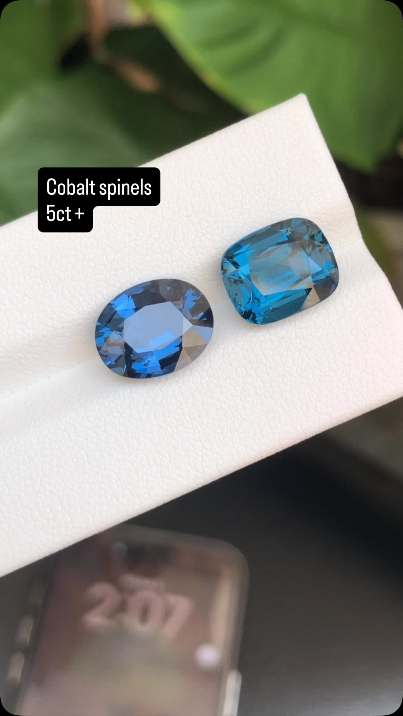 Cobalt 5.00 ct