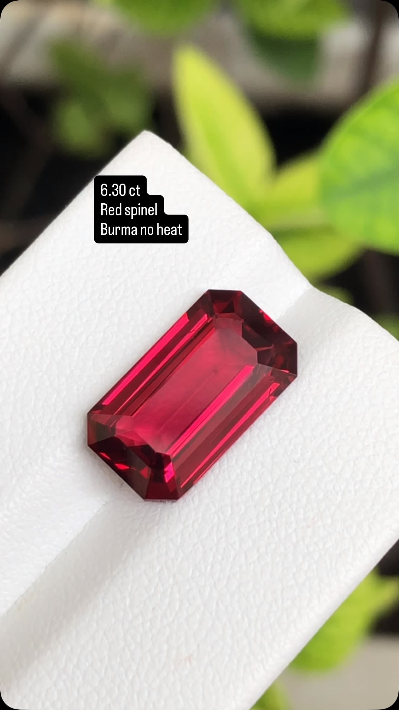 Spinel 6.30 ct