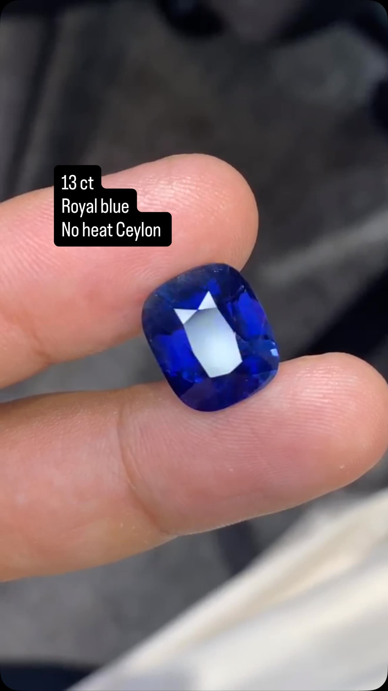 Sapphire 13.00 ct