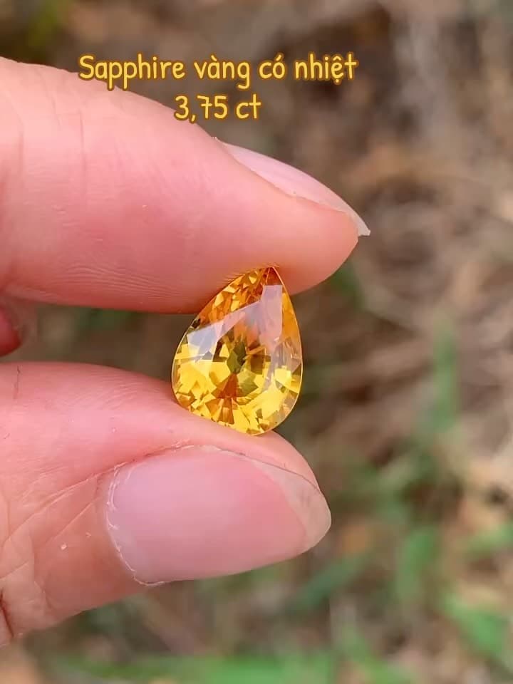 Sapphire 3.75 ct