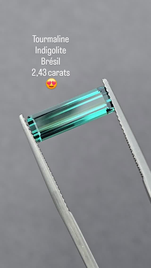 Indigolite 2.43 ct