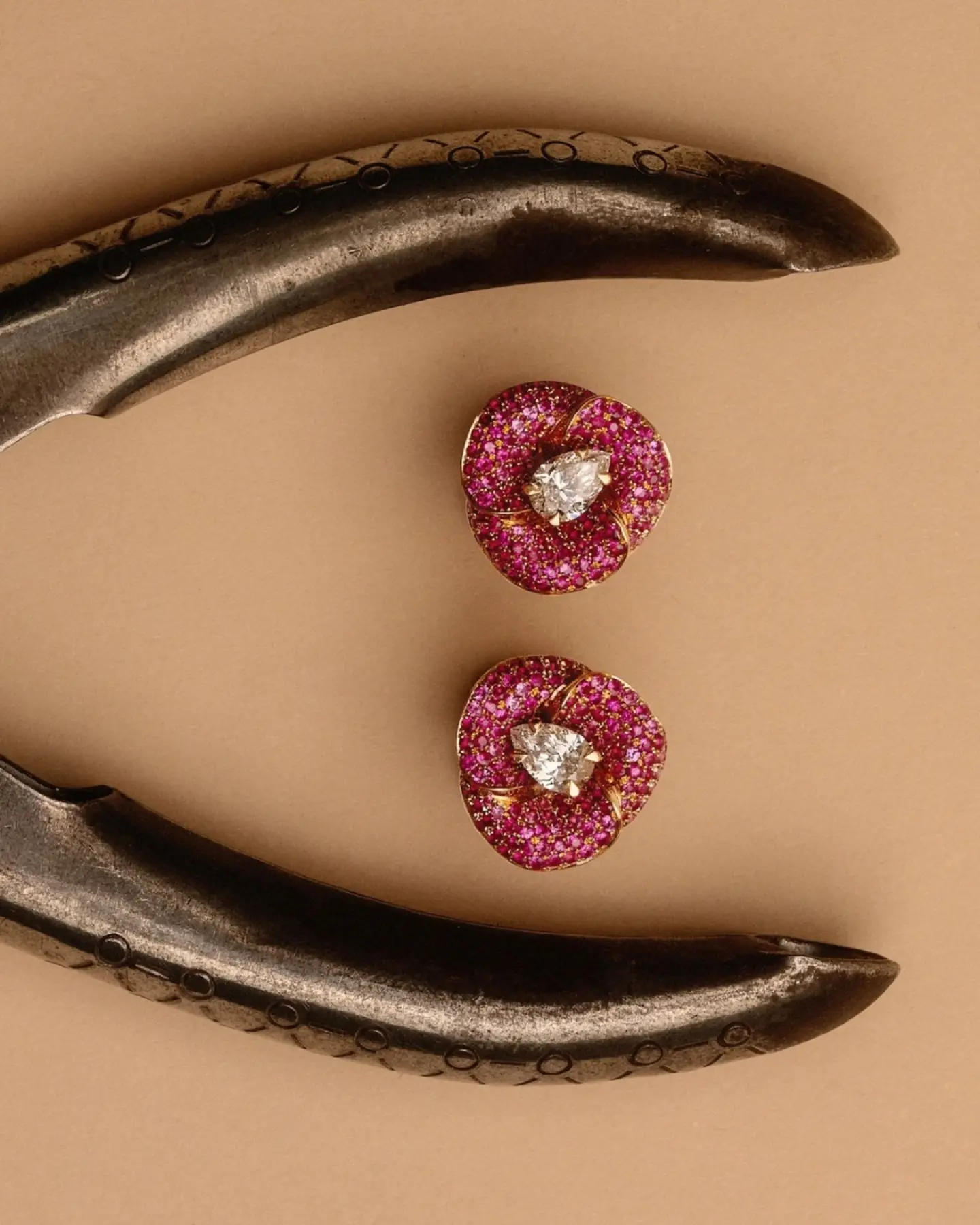 Diamond and Ruby Cufflinks