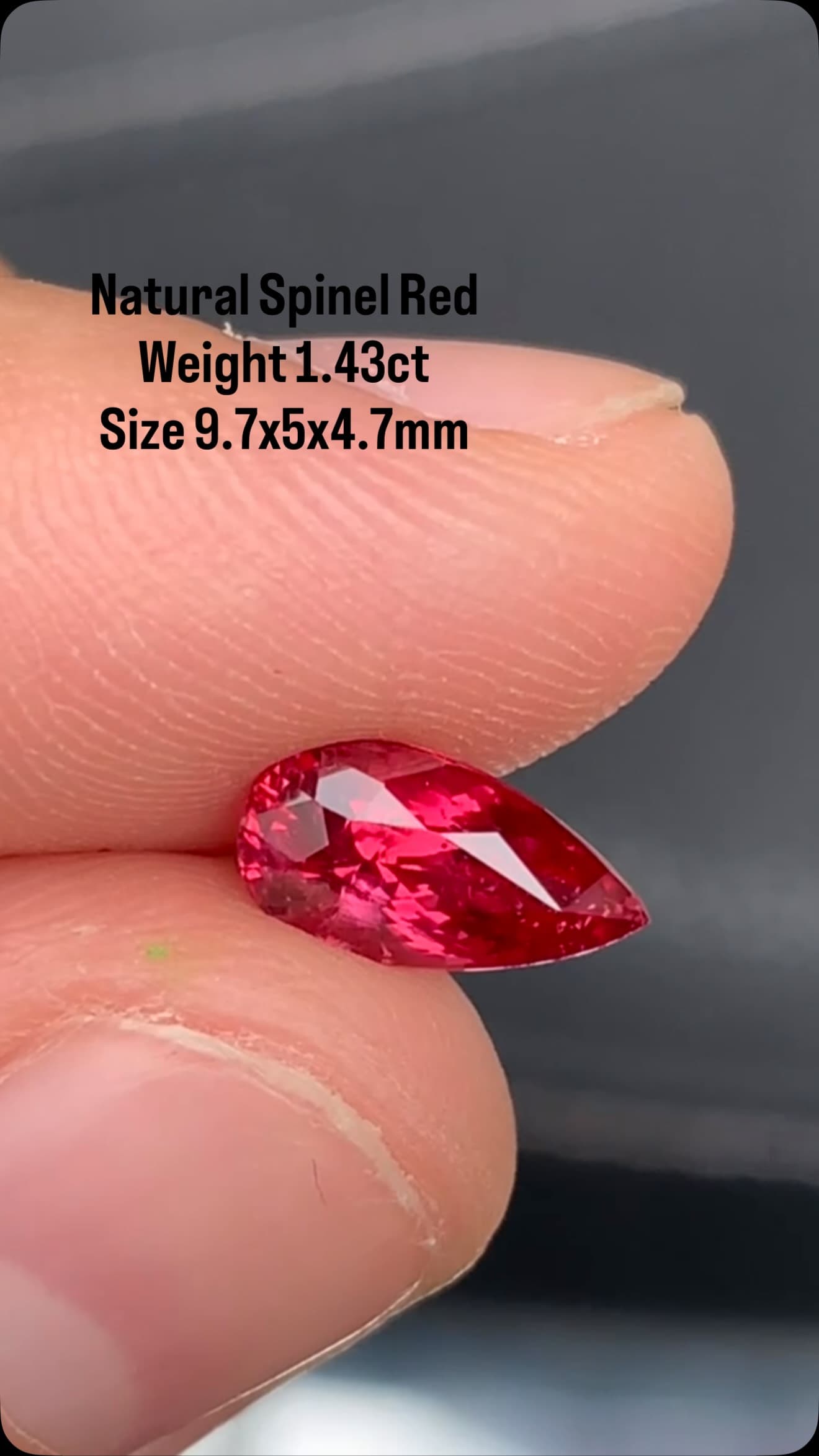 Spinel 1.43 ct