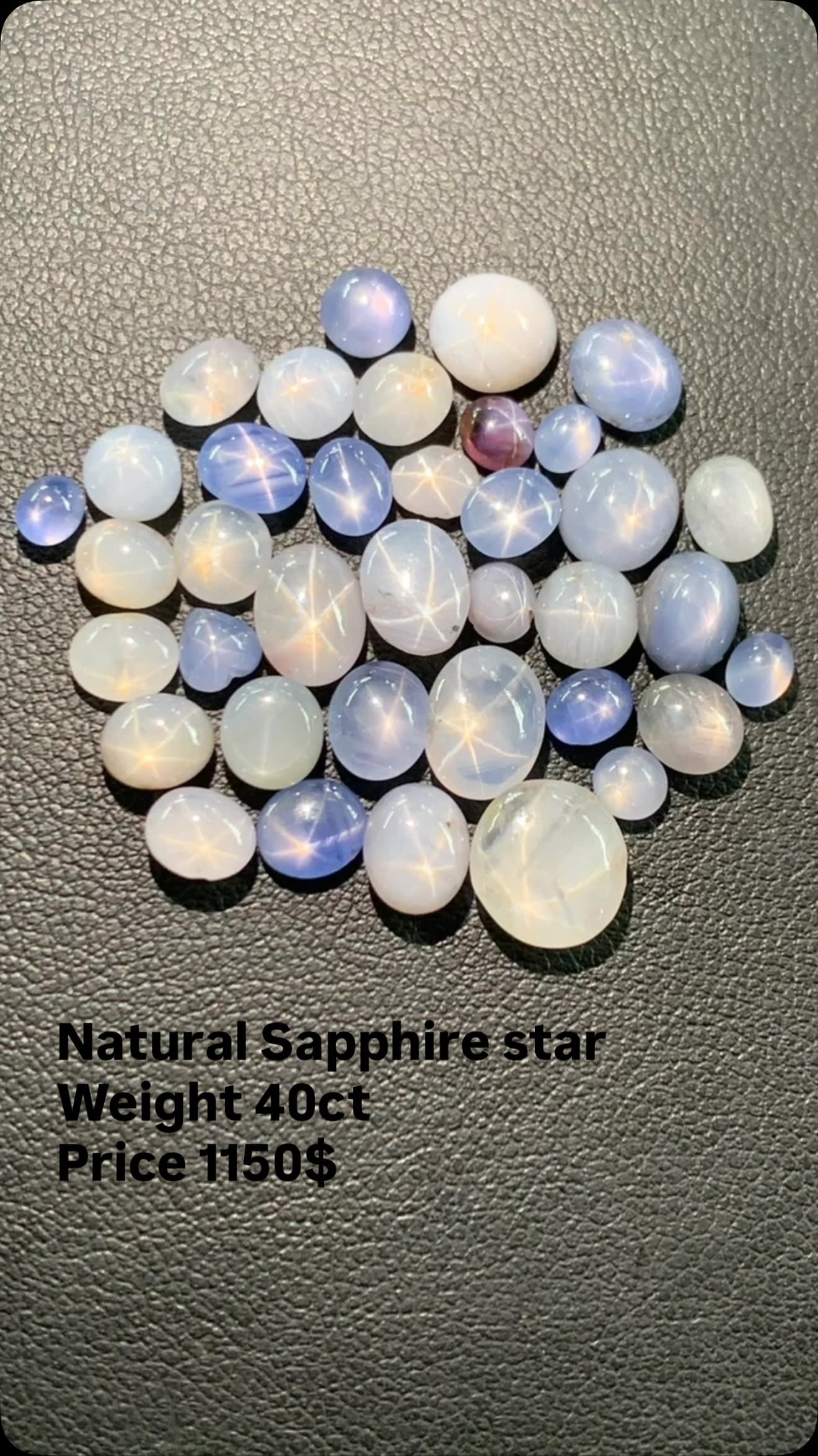Star Sapphire 40.00 ct