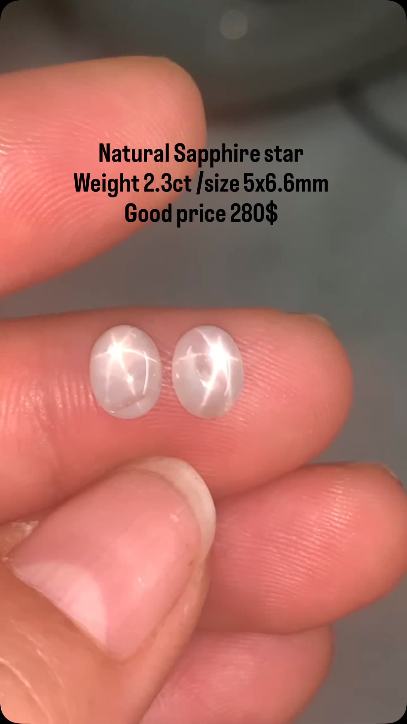 Star Sapphire 2.30 ct