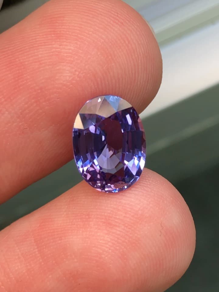 Purple Sapphire 3.59 ct