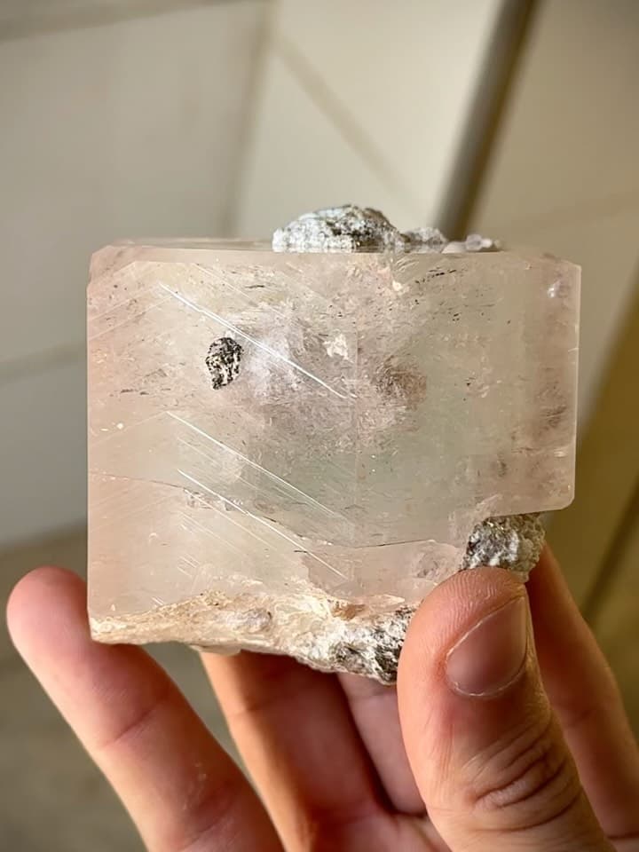Morganite with Aquamarine core 0.00 ct