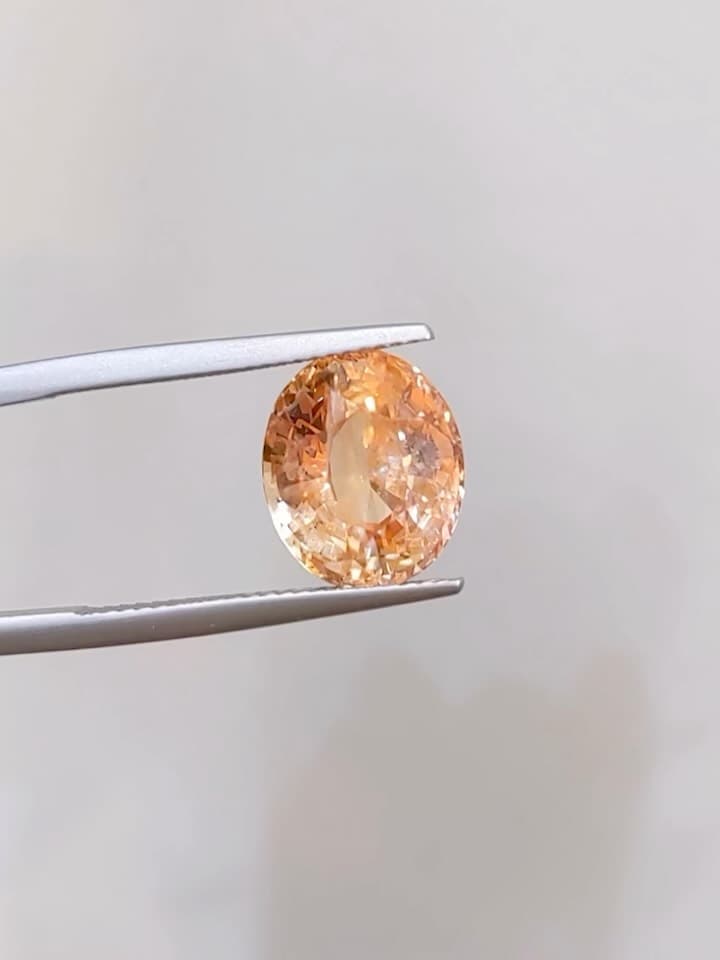 padparadscha 8.56 ct